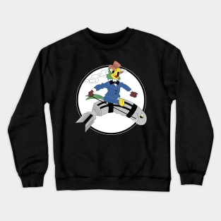 AAC - 721st Bomb Squadron - 450th BG - WWII wo Txt Crewneck Sweatshirt